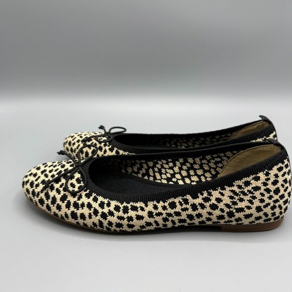 Gianni Bini Washable Women’s Ballet Flat Shoe Leopard Print Size 7.5M - Picture 4 of 8